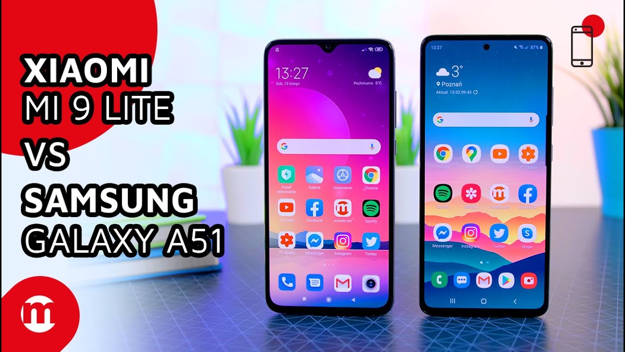 📱 Por&oacute;wnanie średniak&oacute;w | Xiaomi Mi 9 Lite vs Samsung Galaxy A51