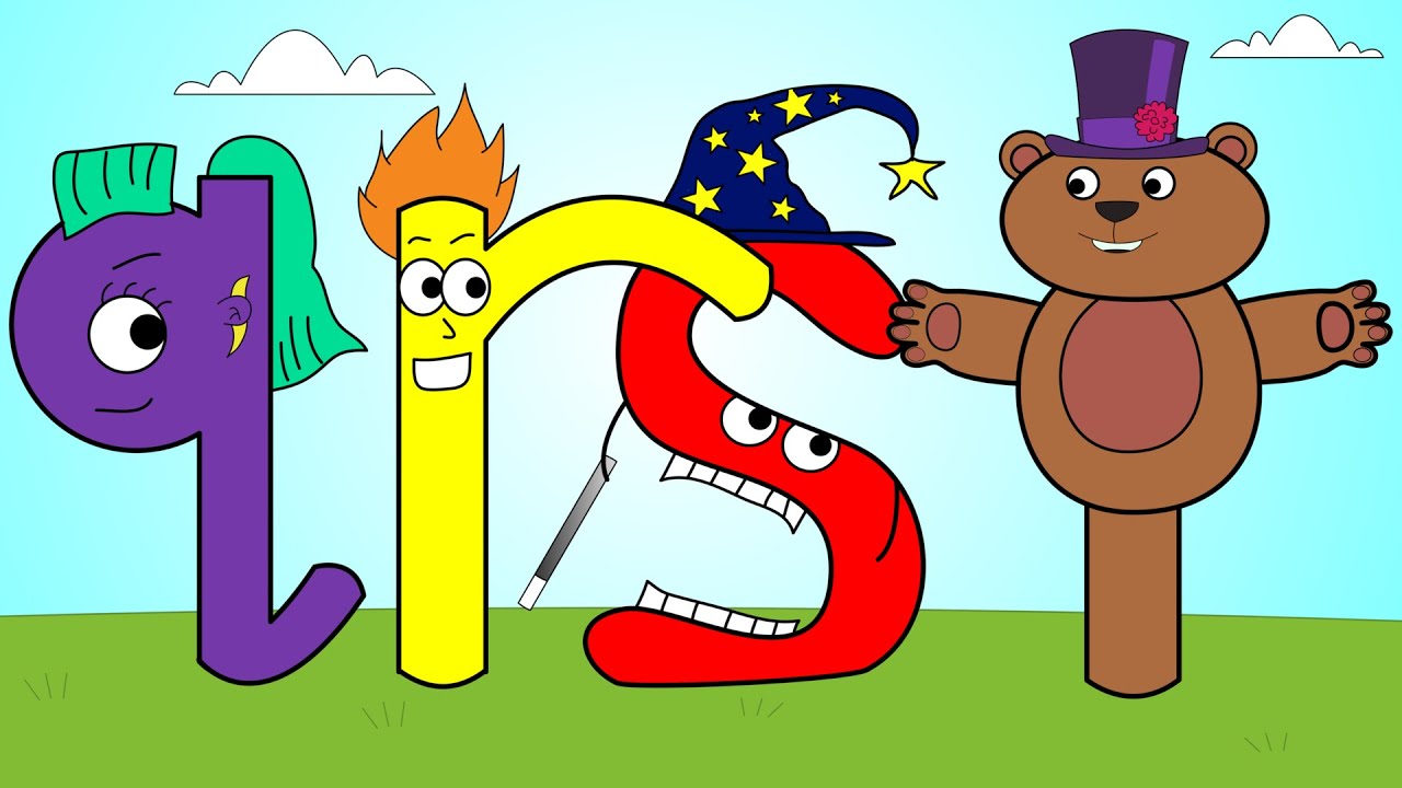 Alphabuddies Letters Q-R-S-T | Episodes 17-20 | Abc Phonics Show for Kids