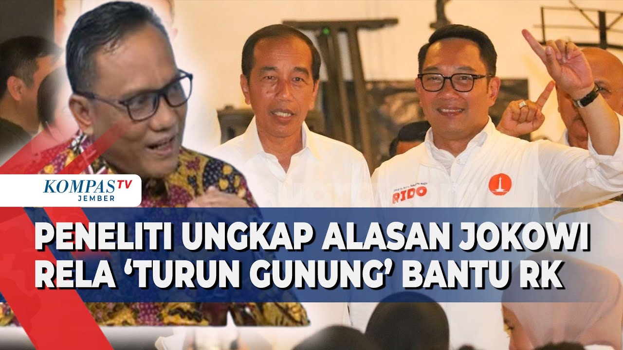 Bicara Data, Peneliti Ungkap Alasan Jokowi Rela Turun Gunung Dukung RK-Suswono di Pilkada Jakarta