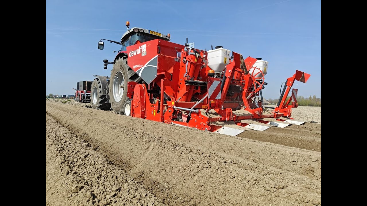 Aardappelen poten met Dewulf Certa 40 Integral  april 2025