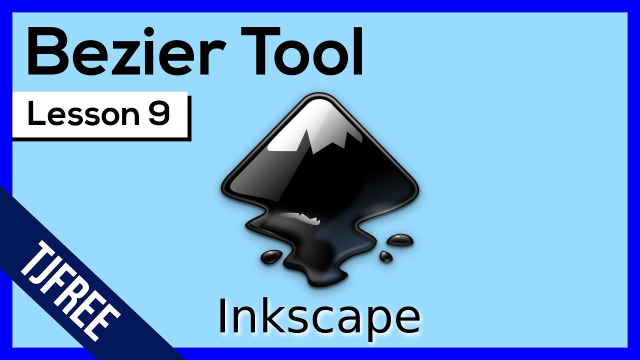 Inkscape Lesson 9 - Bezier Tool and Nodes