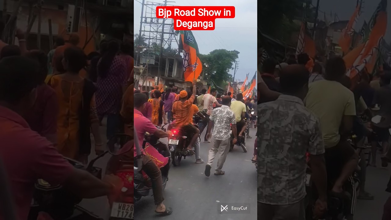 BJP in Deganga🤫
