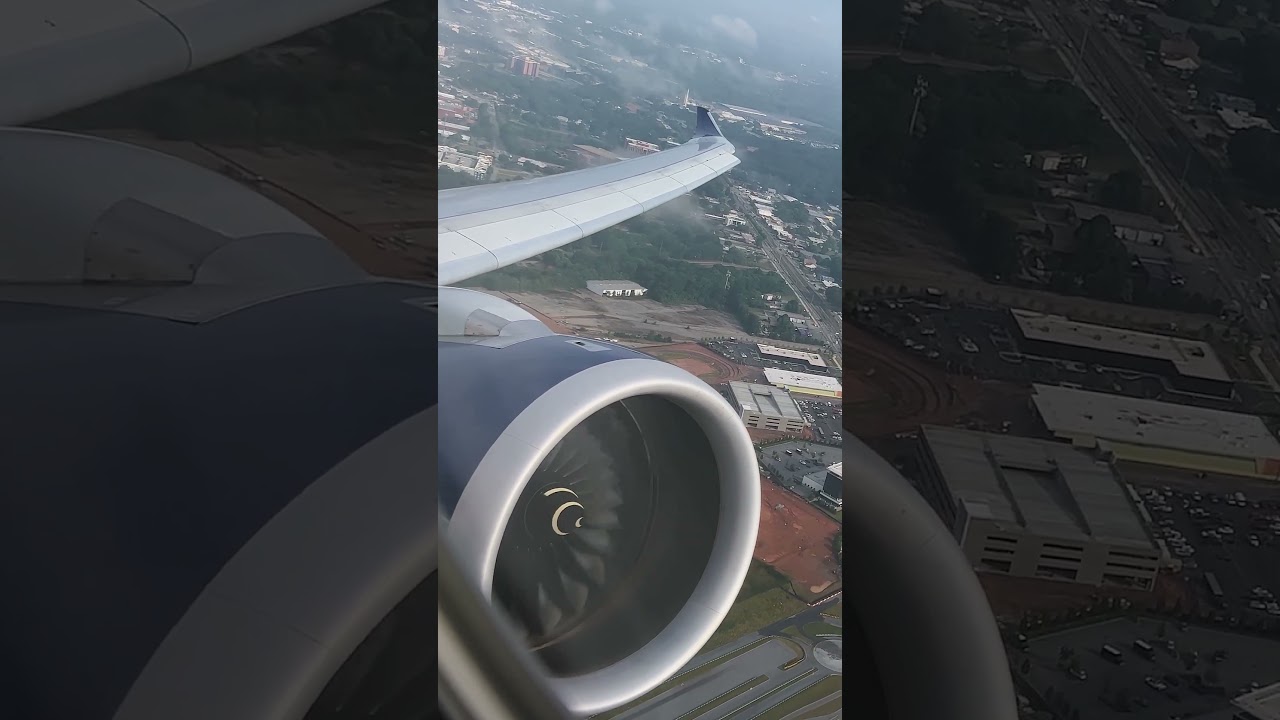 A330-900neo ROCKETING Out of Atlanta! Huge Thrust Reduction! #shorts