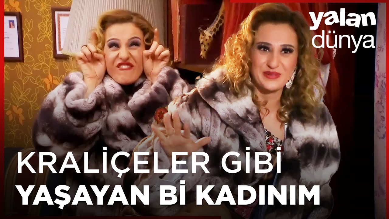 Zerrin kürküyle ortamları sallıyor - Yalan Dünya 50. Bölüm