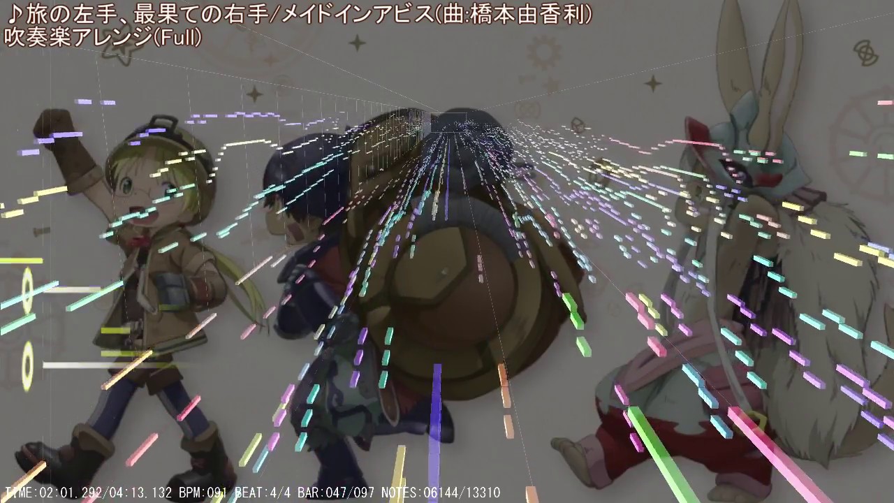 「旅の左手、最果ての右手」を吹奏楽アレンジしてみた(Full)