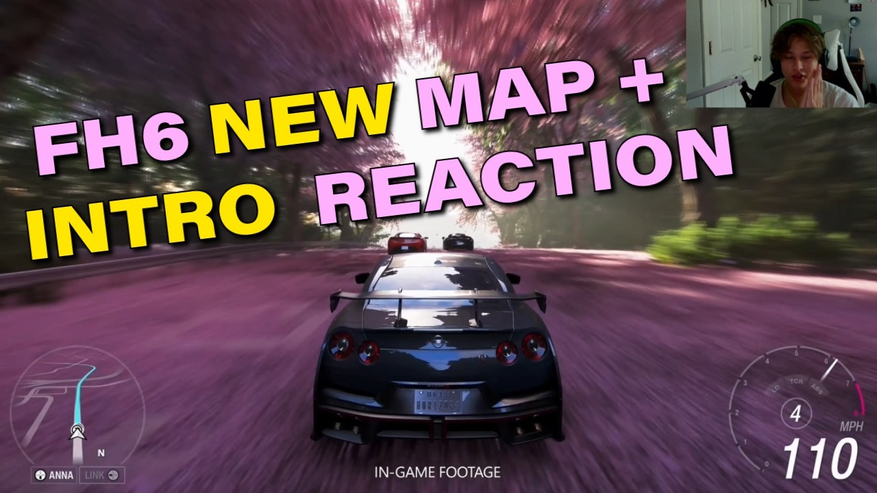 Forza Horizon 6 NEW MAP + INTRO Reaction (It gave me CHILLS)