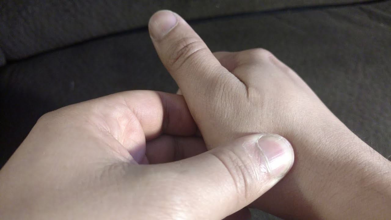 Popping thumb joints - all 3 | loud pops! | crack addiction