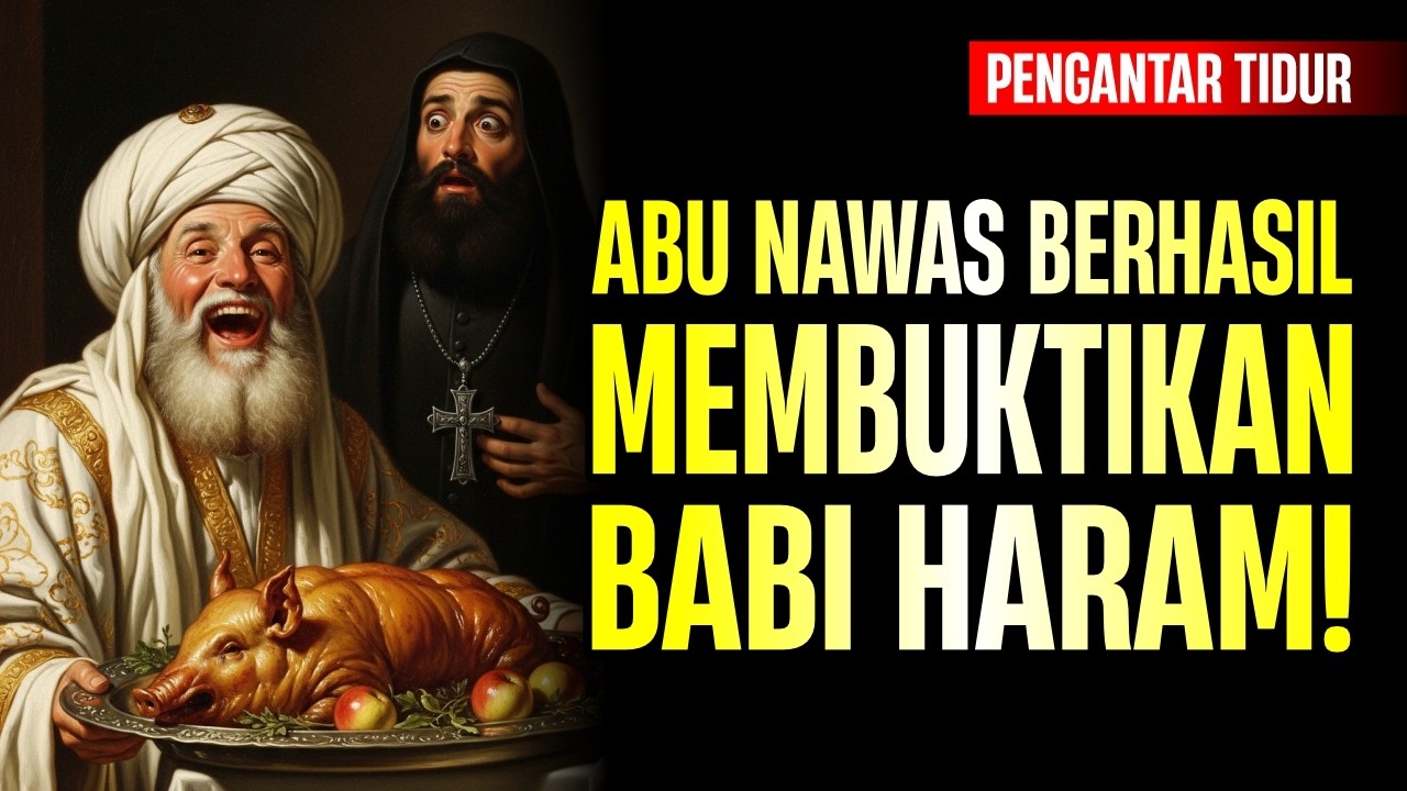 JENIUS!!! ABU NAWAS BERHASIL MEMBUKTIKAN BABI HARAM KEPADA PENDETA | KISAH DEBAT ABU NAWAS