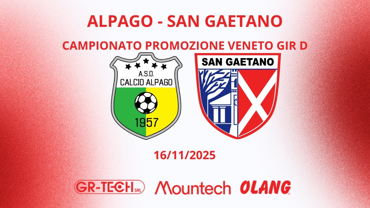 Alpago - San Gaetano Calcio 16/11/2025