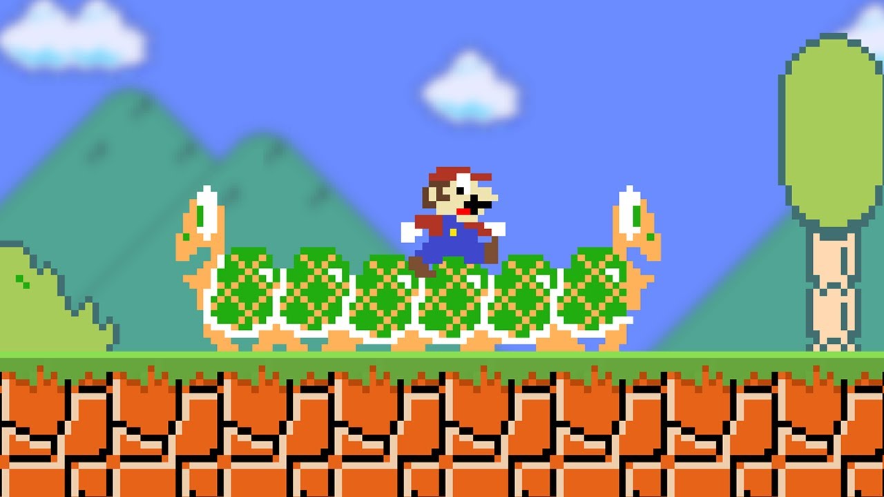 When Koopas become 1000x more dangerous in Super Mario Bros.