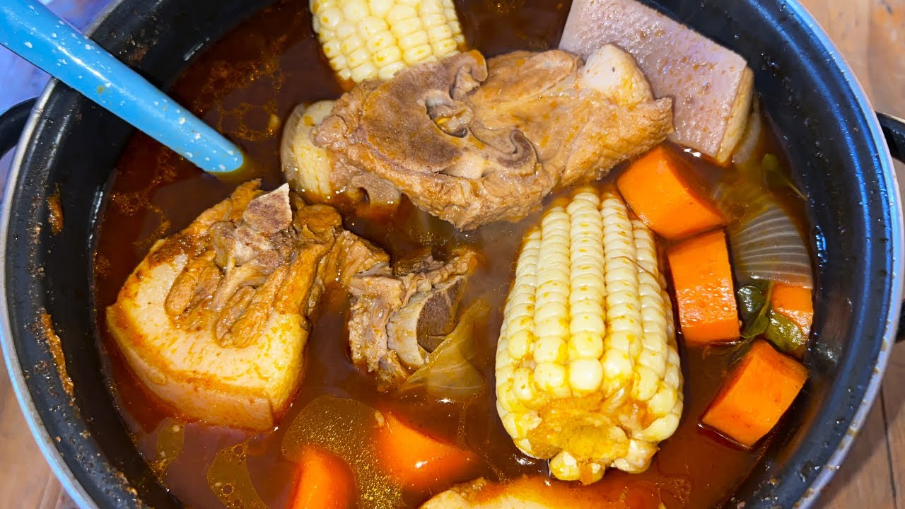 Espinazo de Puerco guisado en caldo RIQUÍSIMO