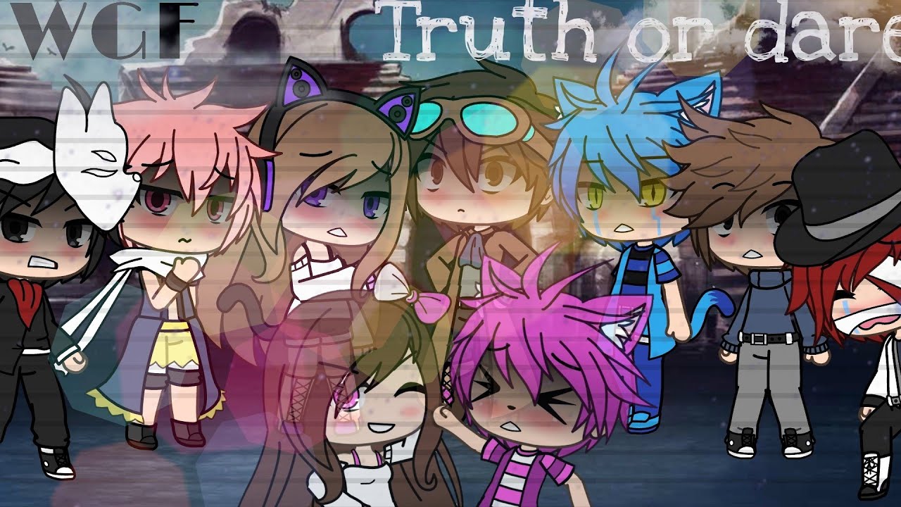 📄 Truth or dare 📄 [ Glmv wgf - Gacha Life wgf ] •2/8•