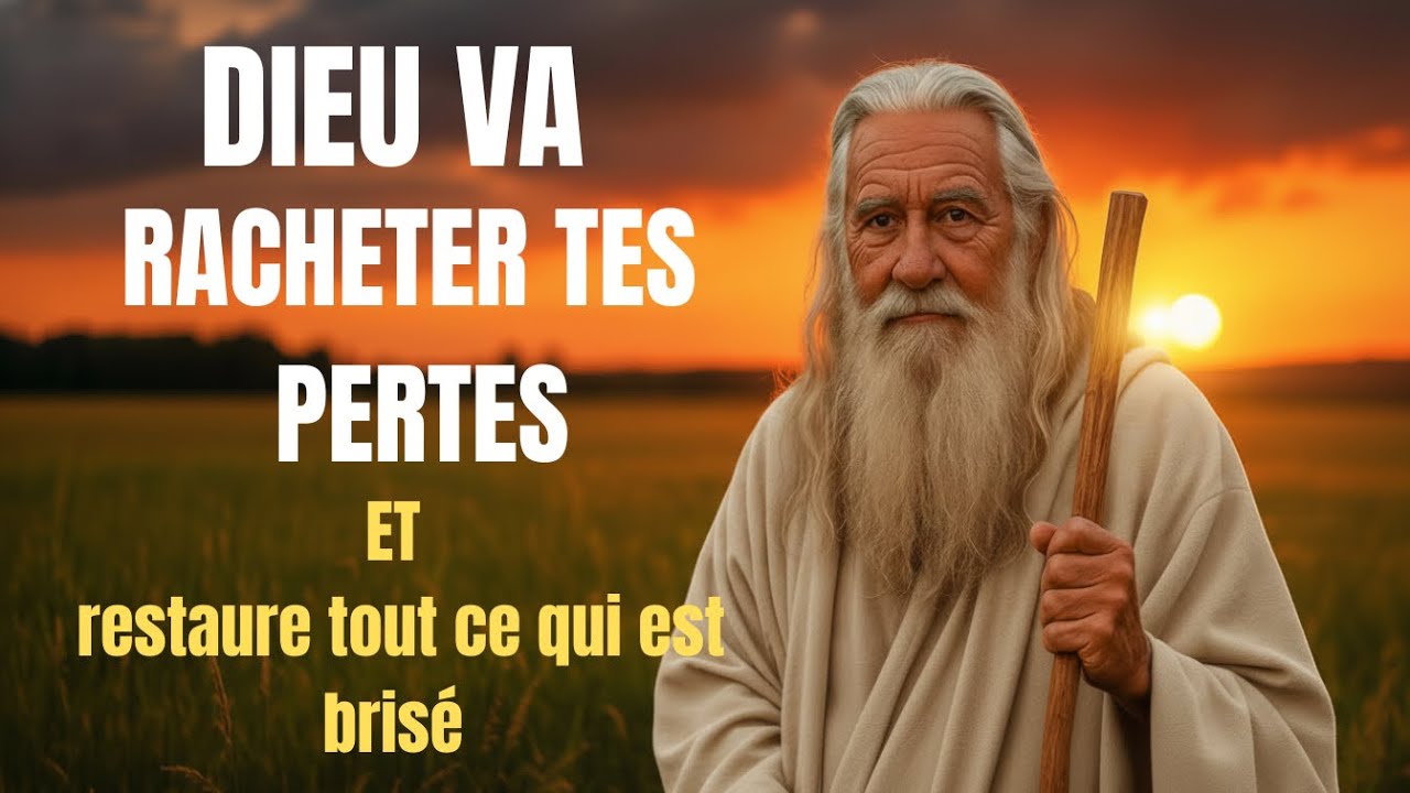 Ce que tu croyais perdu, Dieu est sur le point de le restaurer. Sois prêt.