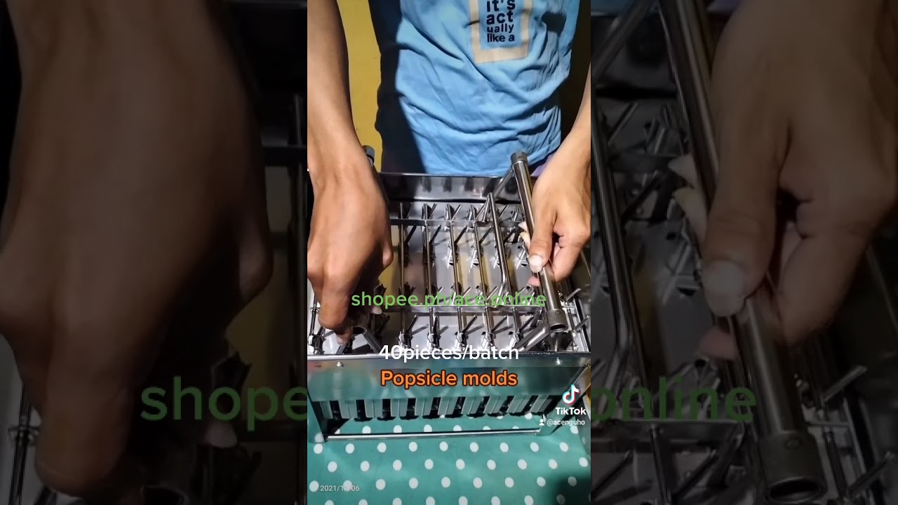 40pcs/batch Stainless Steel Popsicle Molds