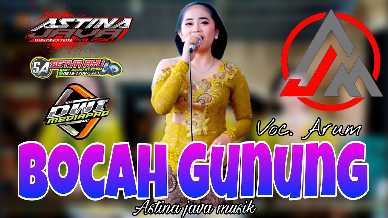 Langgam Bocah gunung - Arum - Astina java musik ( live dwi mediapro) 