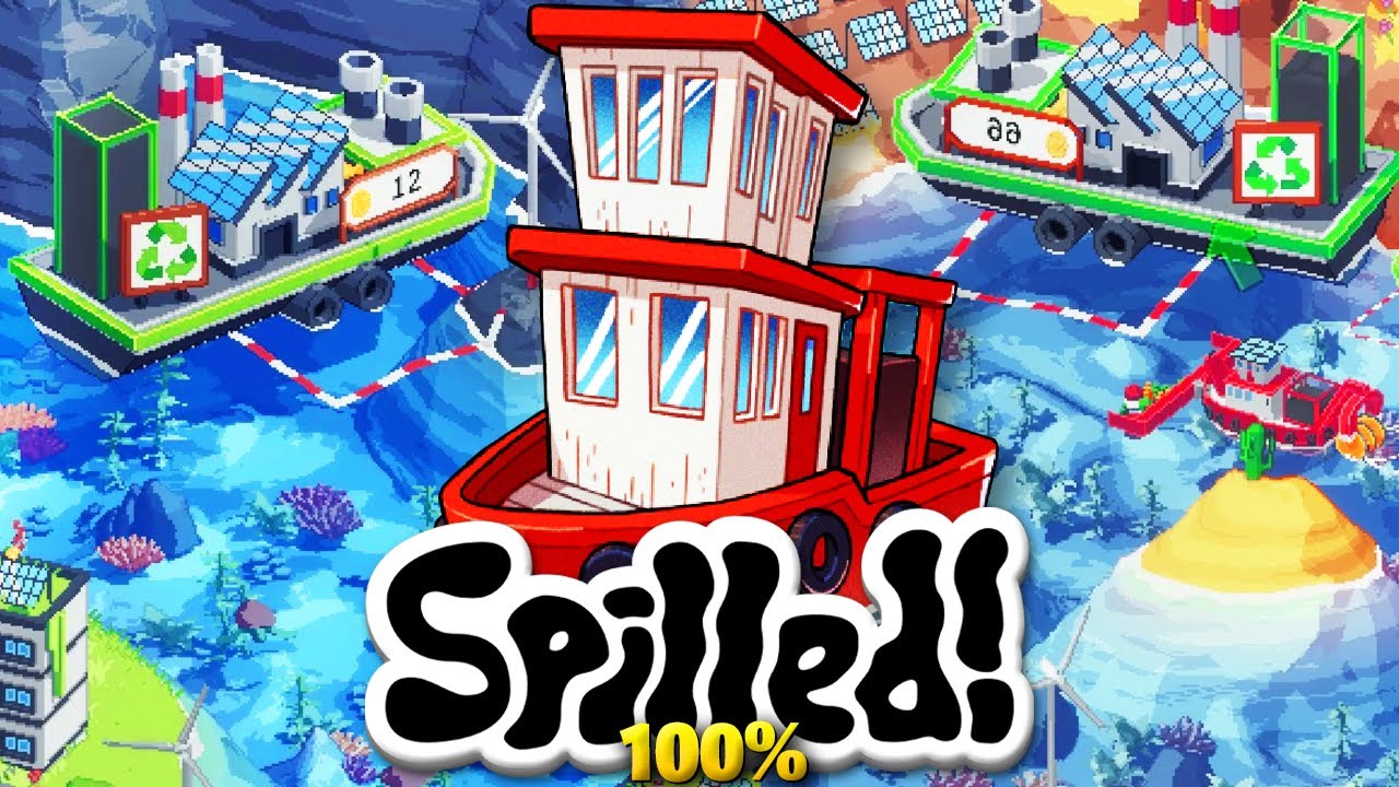 Zagrałem w 100% w Spilled!