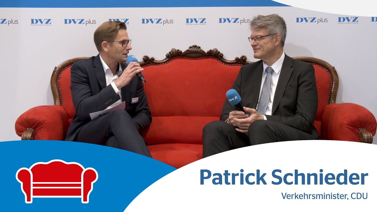 Transport Logistic 2025 Das Rote Sofa mit Patrick Schnieder