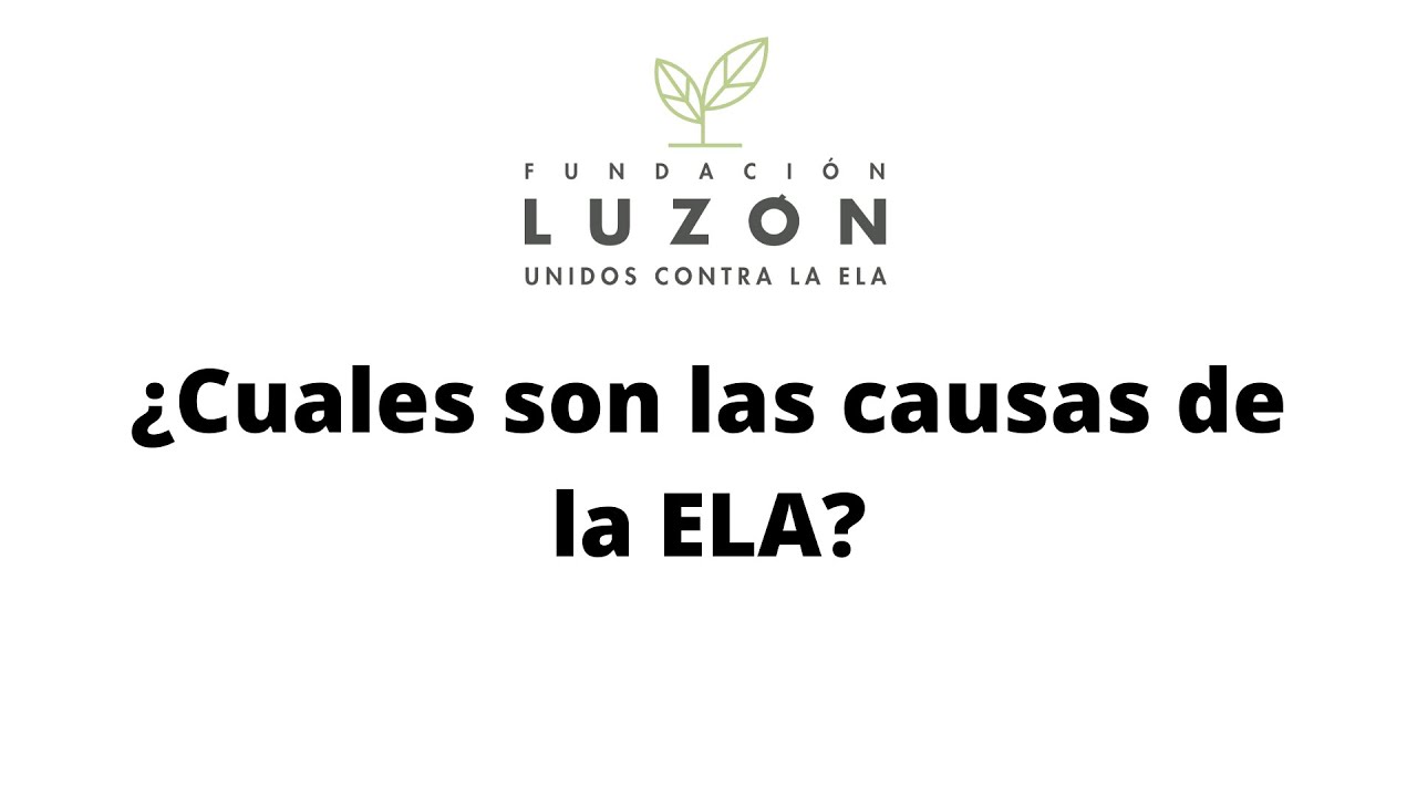 Causas de la ELA