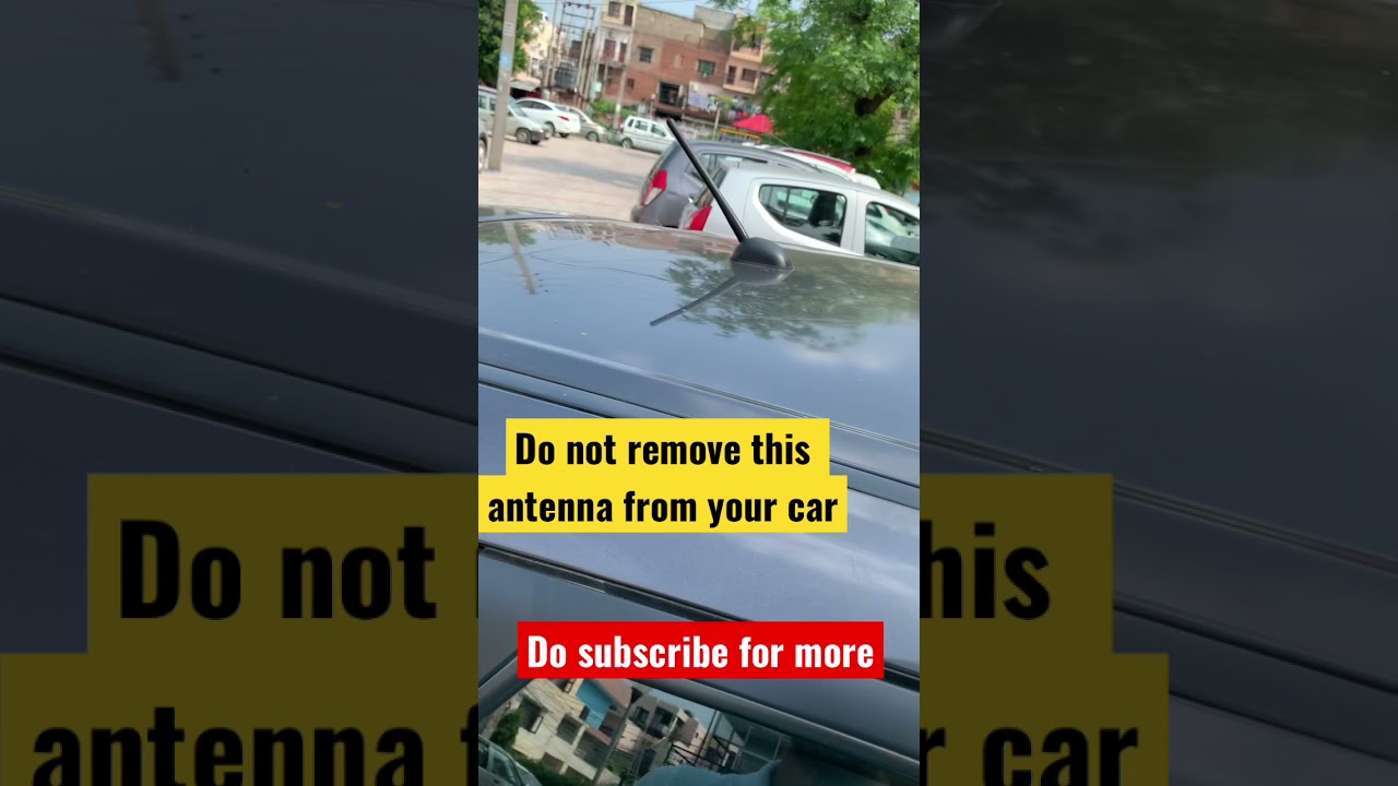 Do not remove this antenna from your car #shorts
