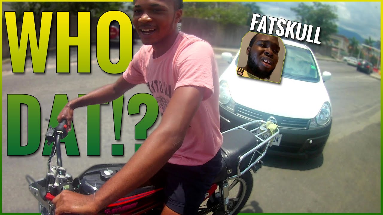 Fatskull Almost Hit Us? Heading To Suize's Bike Shop & Met A Subscriber | Jamaican BikeLife 🇯🇲