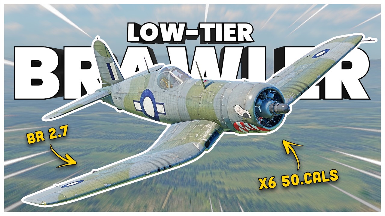 America's Low-Tier BRAWLER is INCREDIBLE (War Thunder F4U MKII)