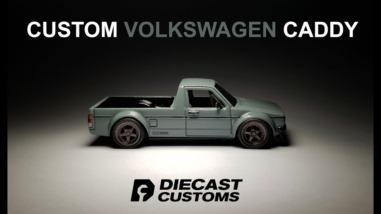 Custom Hotwheels Volkswagen Caddy