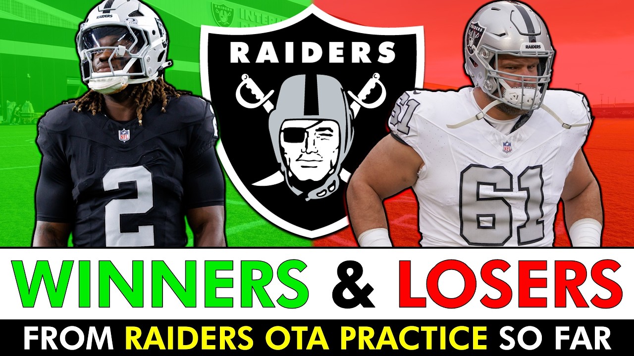 Las Vegas Raiders OTA Winners & Losers After A Few Practices So Far In 2026
