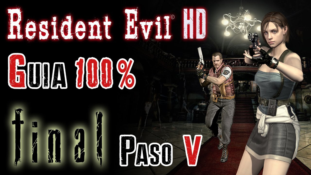 Resident Evil Remake | Guía 100% | Parte FINAL | Paso V - Rango S (2:14:34) | Modo NORMAL  Jill RE3
