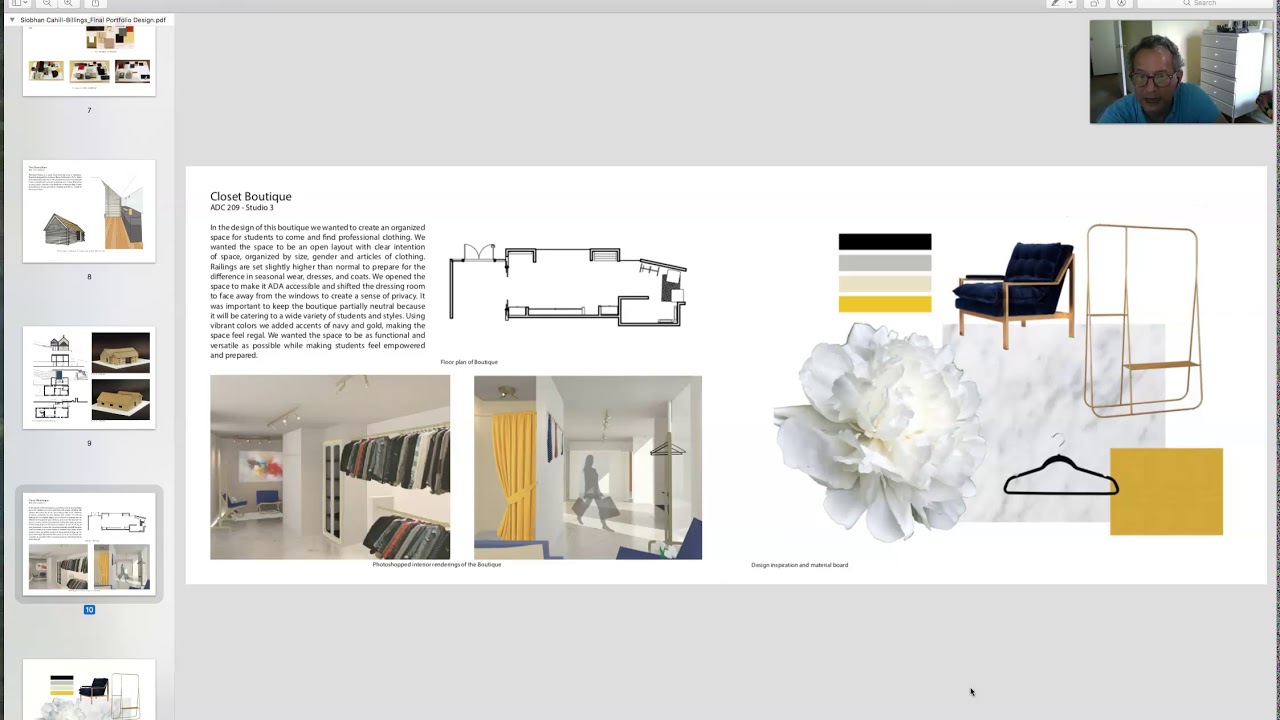Portfolio examples Interior Design