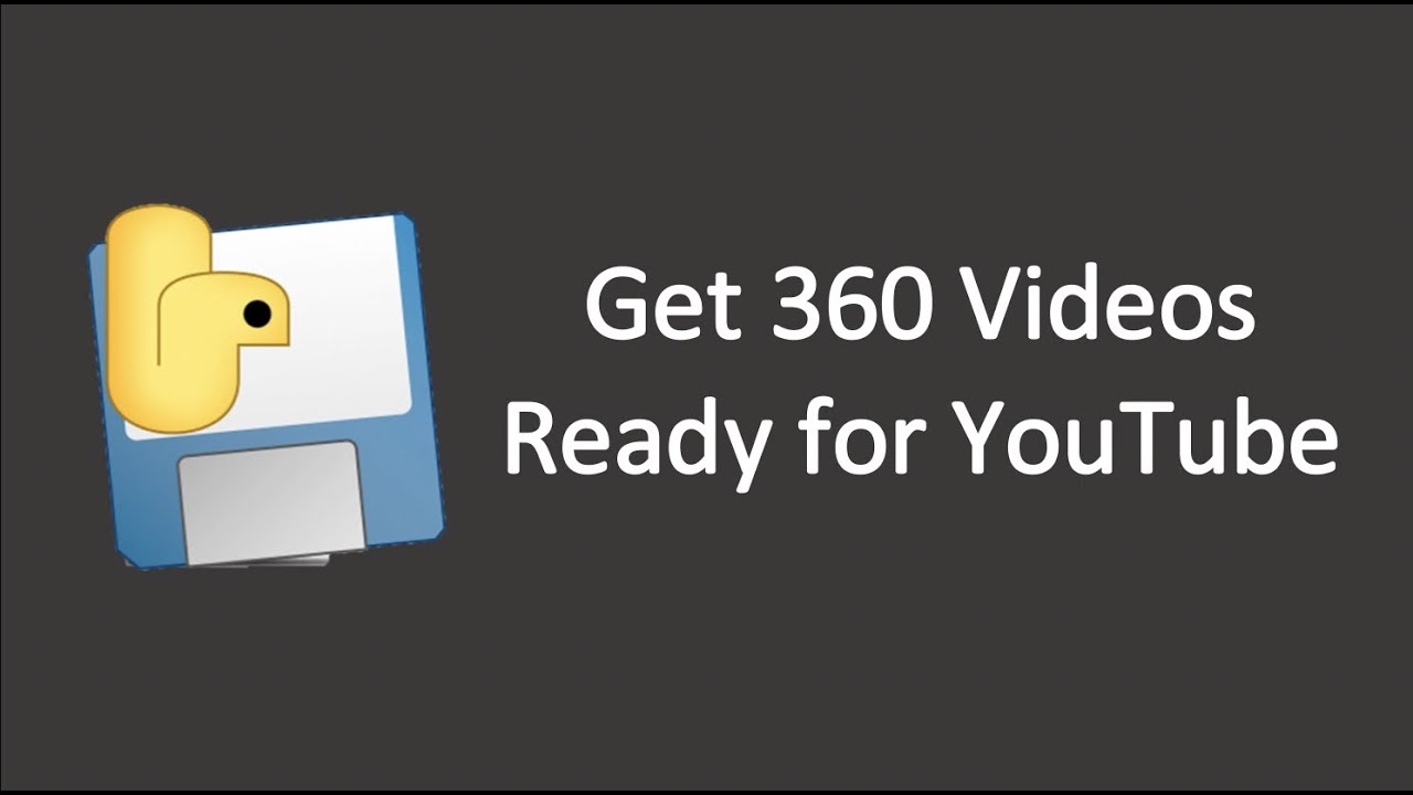 Uploading 360 Videos to YouTube - Spacial Media Metadata Injector