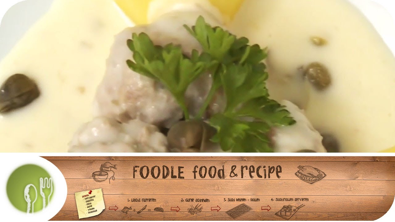 Die perfekten Königsberger Klopse von Profikoch Sebastian Hahne I Foodle -- Food & Recipe