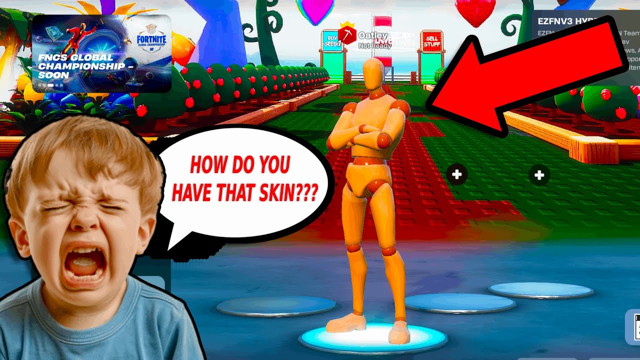 I Trolled Kids With a Fortnite Dev Account..