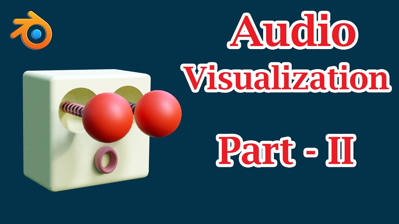 Audio Visualization In Blender (Part-2) | Convert Any Sound to F-Curve & Create An Object Animation