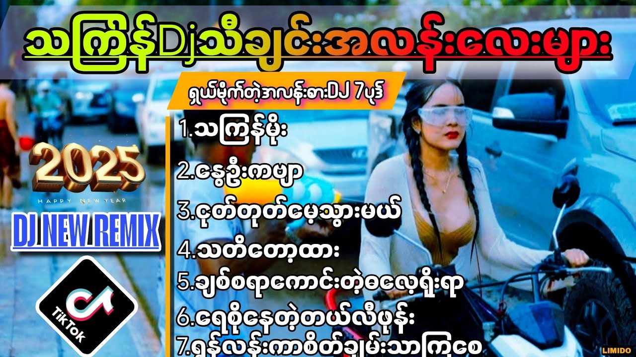 သကြန်သီချင်းများ 2025 DJ REMIX မြူးမြူးလေးများစုစည်းမှူ(ရှယ်ဖြုတ်လို့ရပြီ🎉🎉🎉 (LIMIDO REMIX)