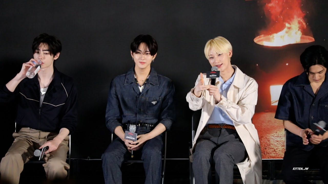 240622 엔하이픈 ENHYPEN : UNTOLD Concept Cinema Premier Event 간담회 full ver. 직캠 cam I 정원 JUNGWON focus