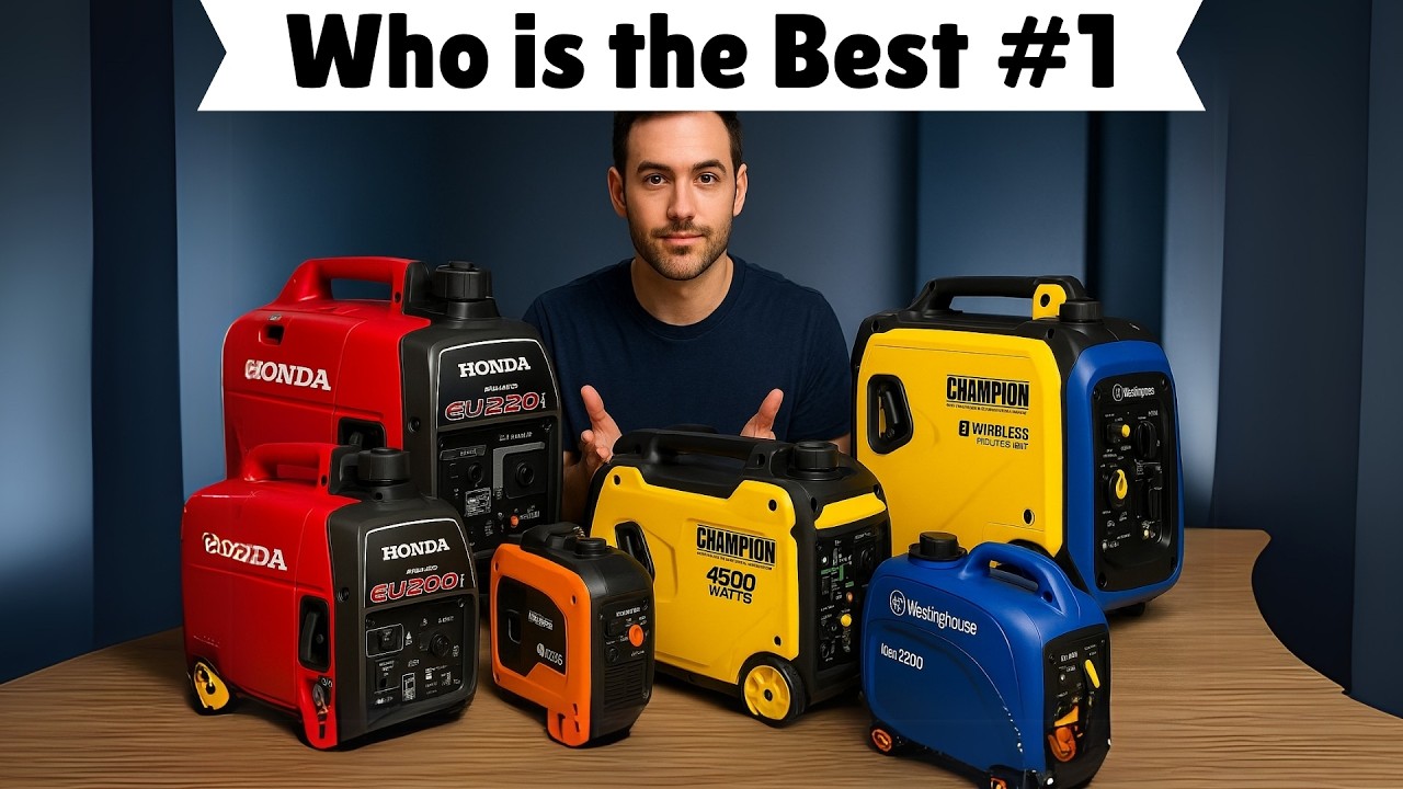 ✅5 Best Portable Inverter Generator 2025 – Which One’s Right for You?