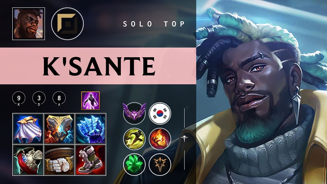 K'Sante Top vs Mordekaiser - KR Master Patch 26.02