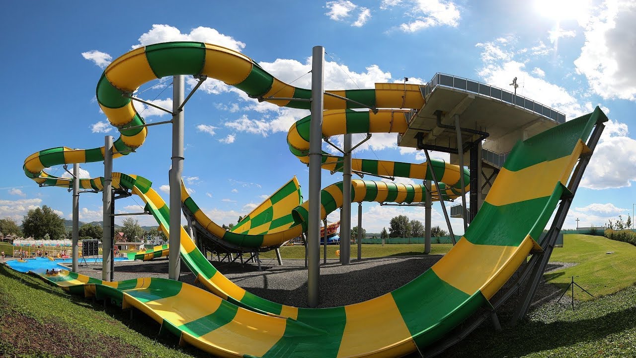 Boomerango Swing Slide :: Half Pipe | Aqualand Moravia Pasohlávky