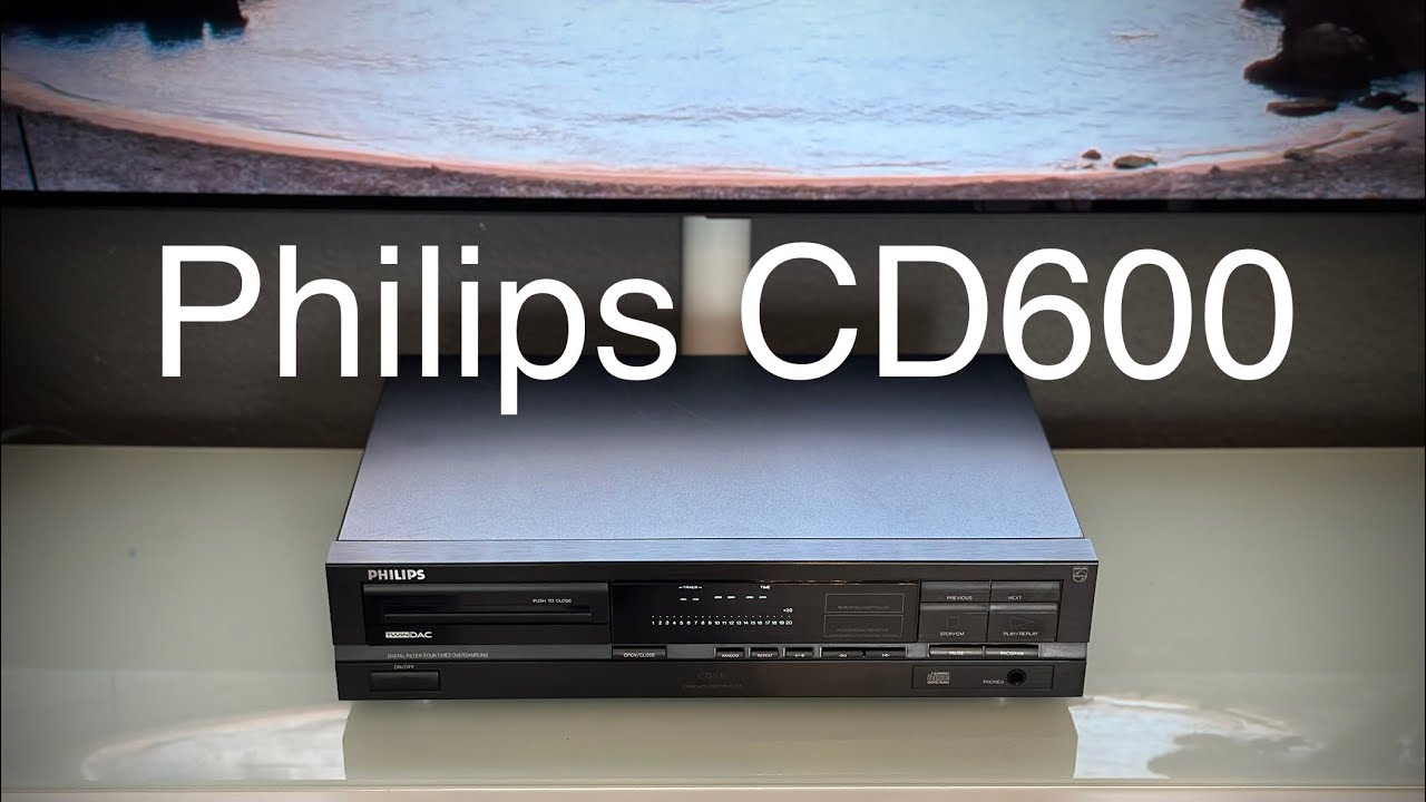 Philips CD600 cd player Test