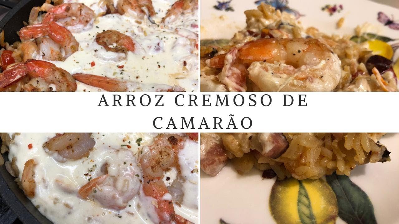 MELHOR ARROZ CREMOSO COM CAMARÕES DA VIDA | COZINHANDO COM MINHA IRMÃ