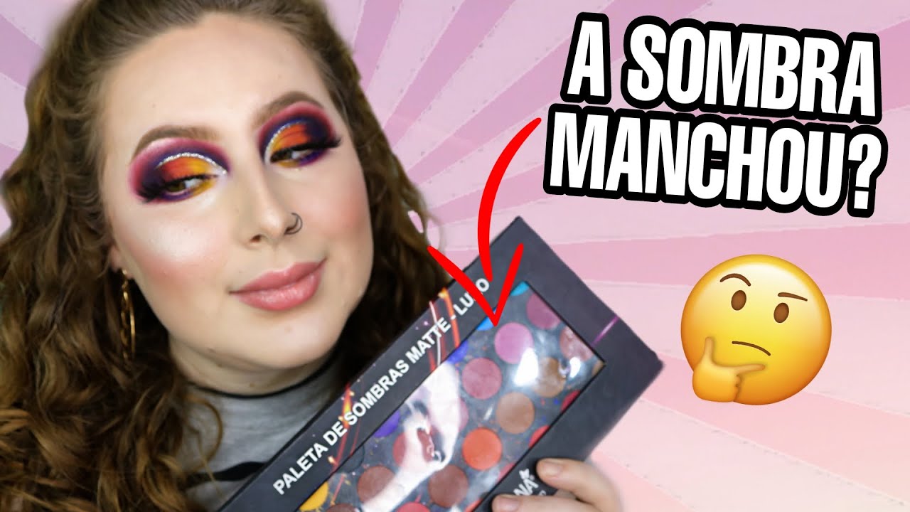 TESTANDO A PALETA MATTE LUXO DA LUDURANA!
