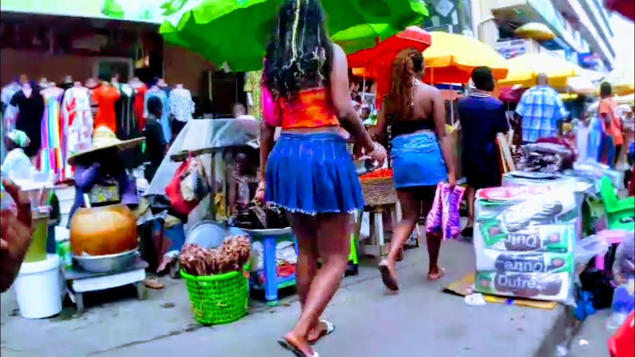 The Biggest Market In West Africa (Ghana)to buy kinds of Cloths, Foodstuffs etc at Affordable Prices