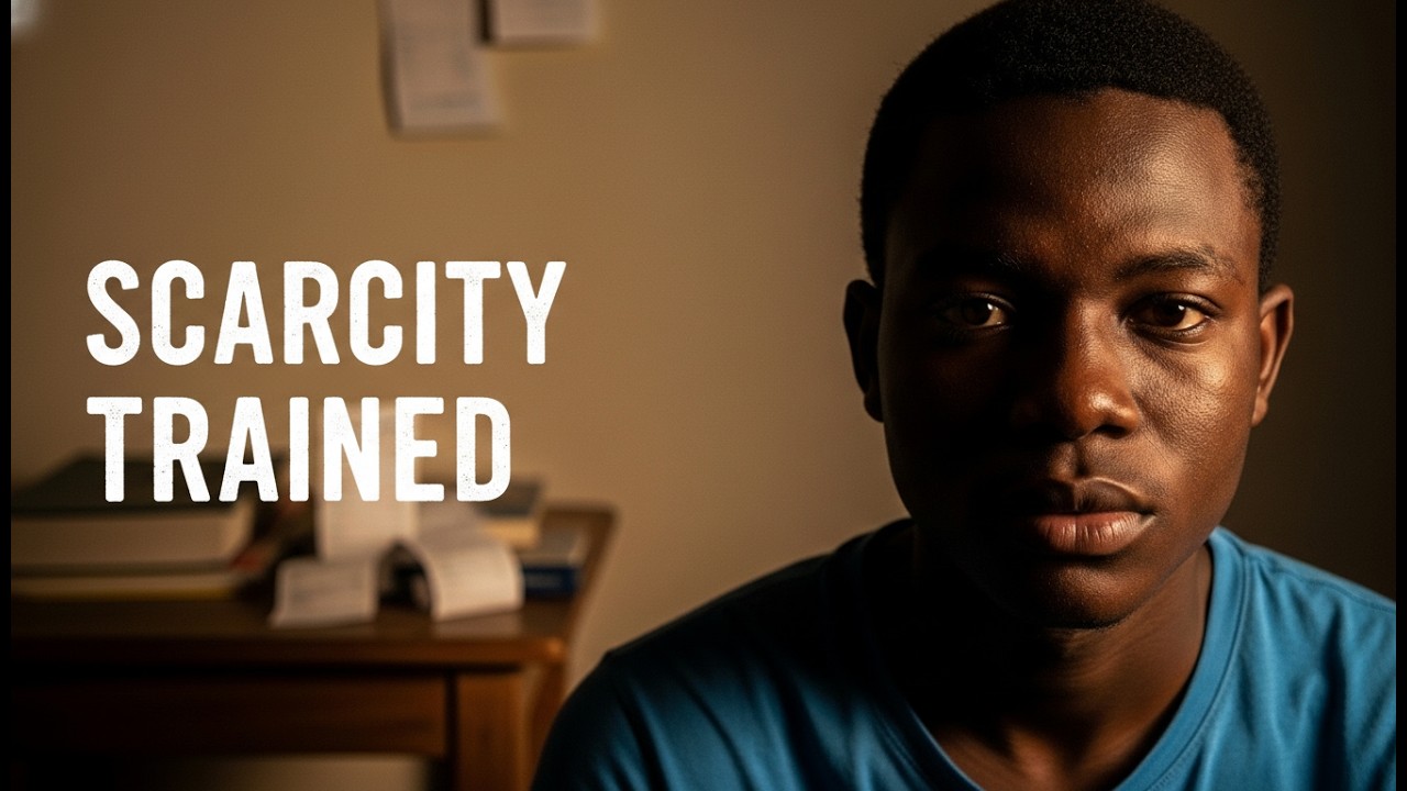 You’re Not Lazy. You’re Scarcity-Trained.