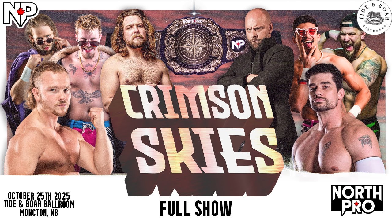 North Pro Canadian Wrestling presents Crimson Skies // Tide & Boar (FULL SHOW)
