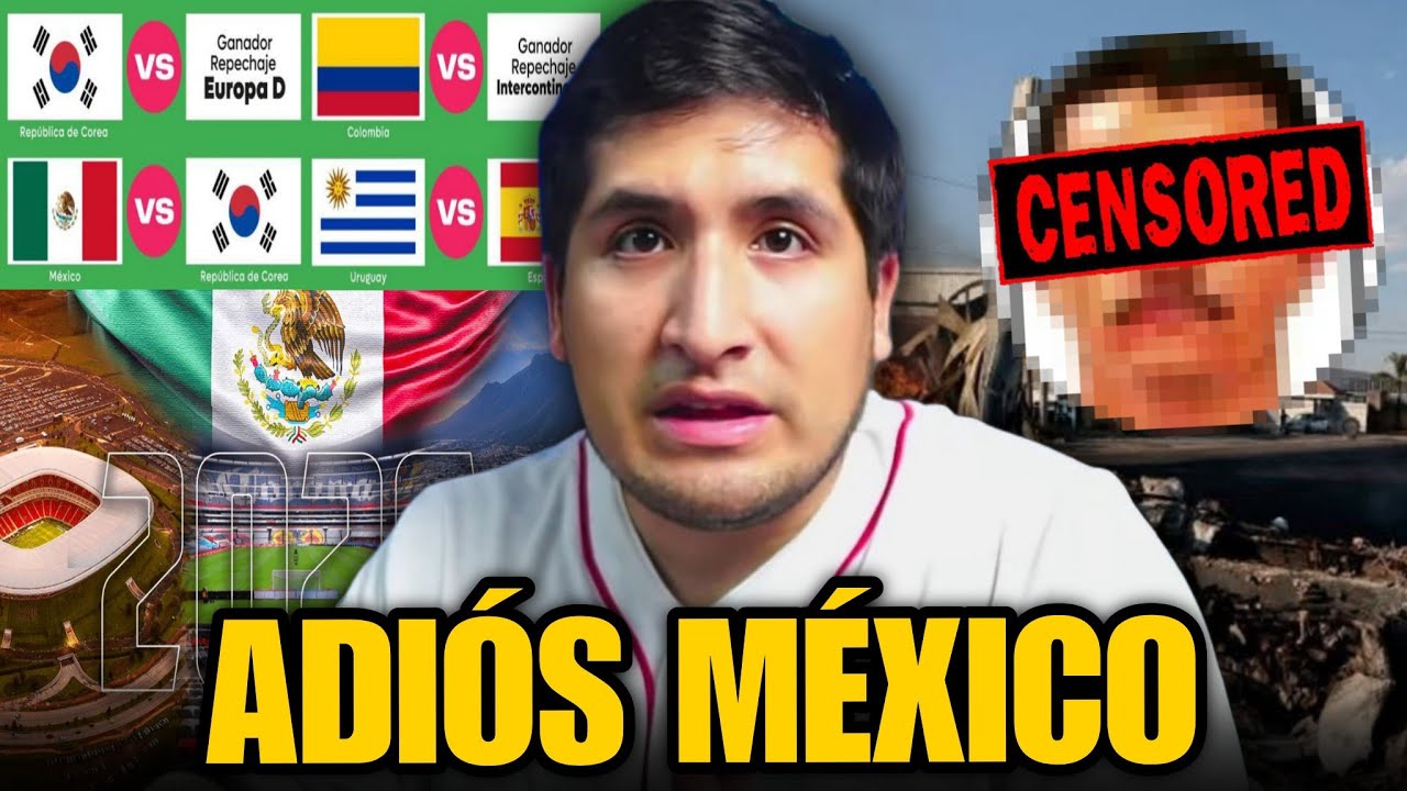SE CANCELA EL MUNDIAL EN MÉXICO POR SU ESTADO ACTUAL? 🧐 FANODRIC OPINA🔥