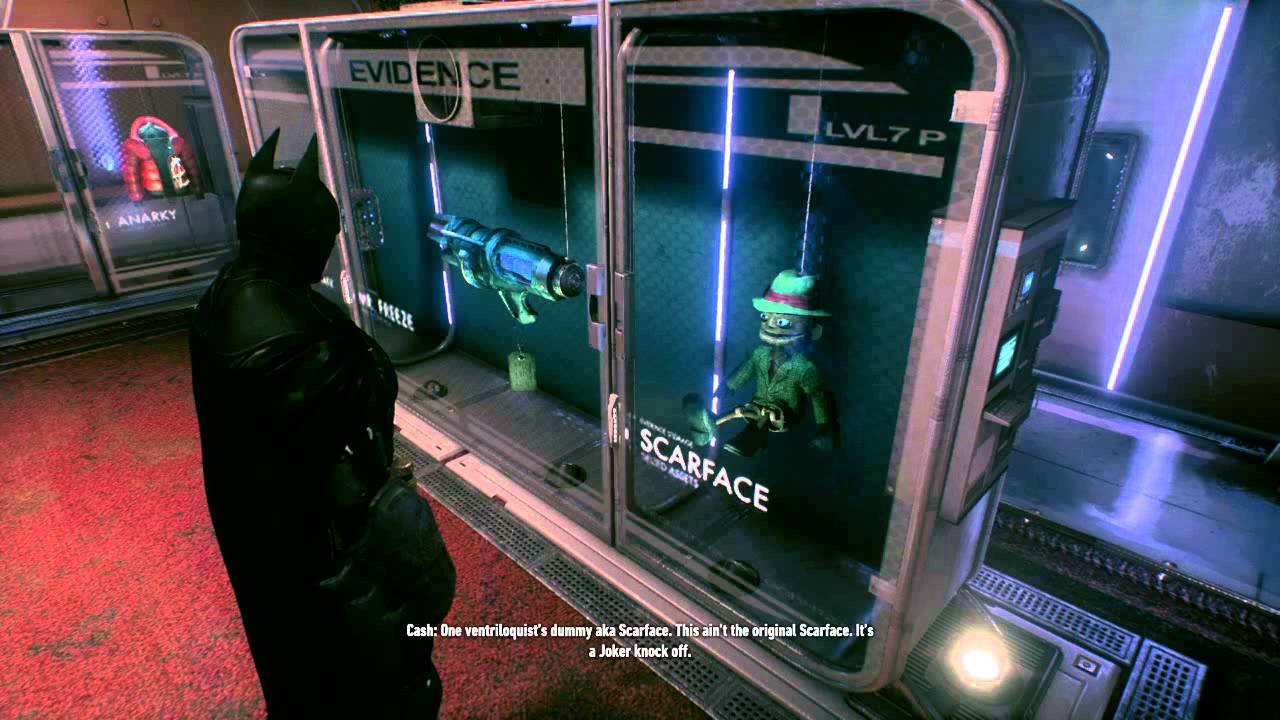 Batman Arkham Knight: All evidence room audio