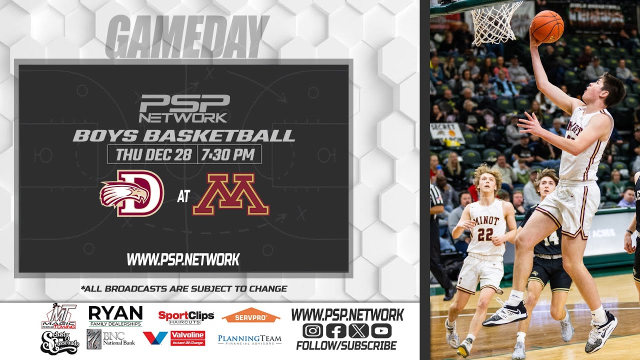 🏀 (12-28-23) BBB-#2 Fargo Davies at #3 Minot