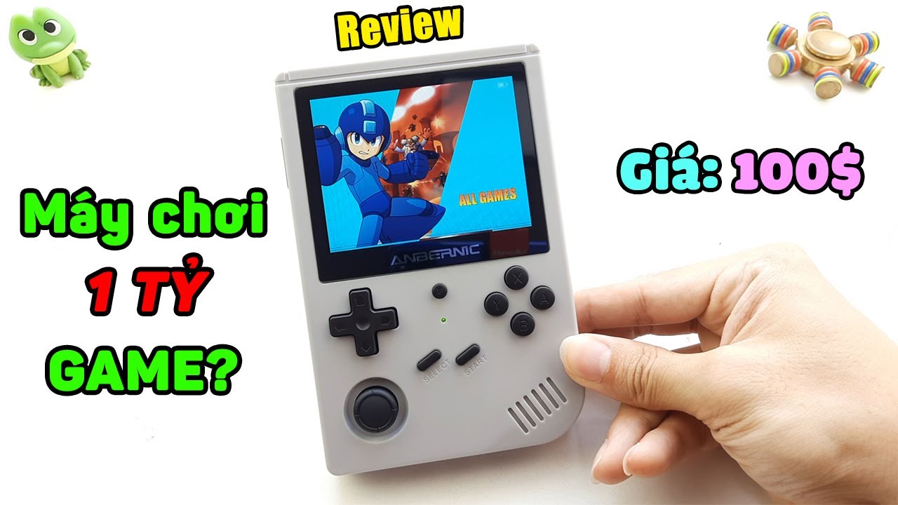 Review máy chơi 1 TỶ GAME siêu khủng | ANBERNIC RG351V