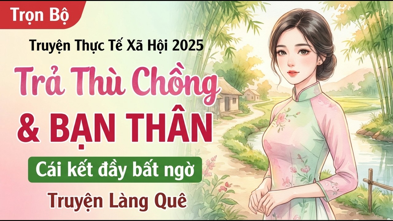 Nghe đã cái lỗ tai： TRẢ THÙ CHỒNG VÀ BẠN THÂN - Kể chuyện làng quê đặc sắc