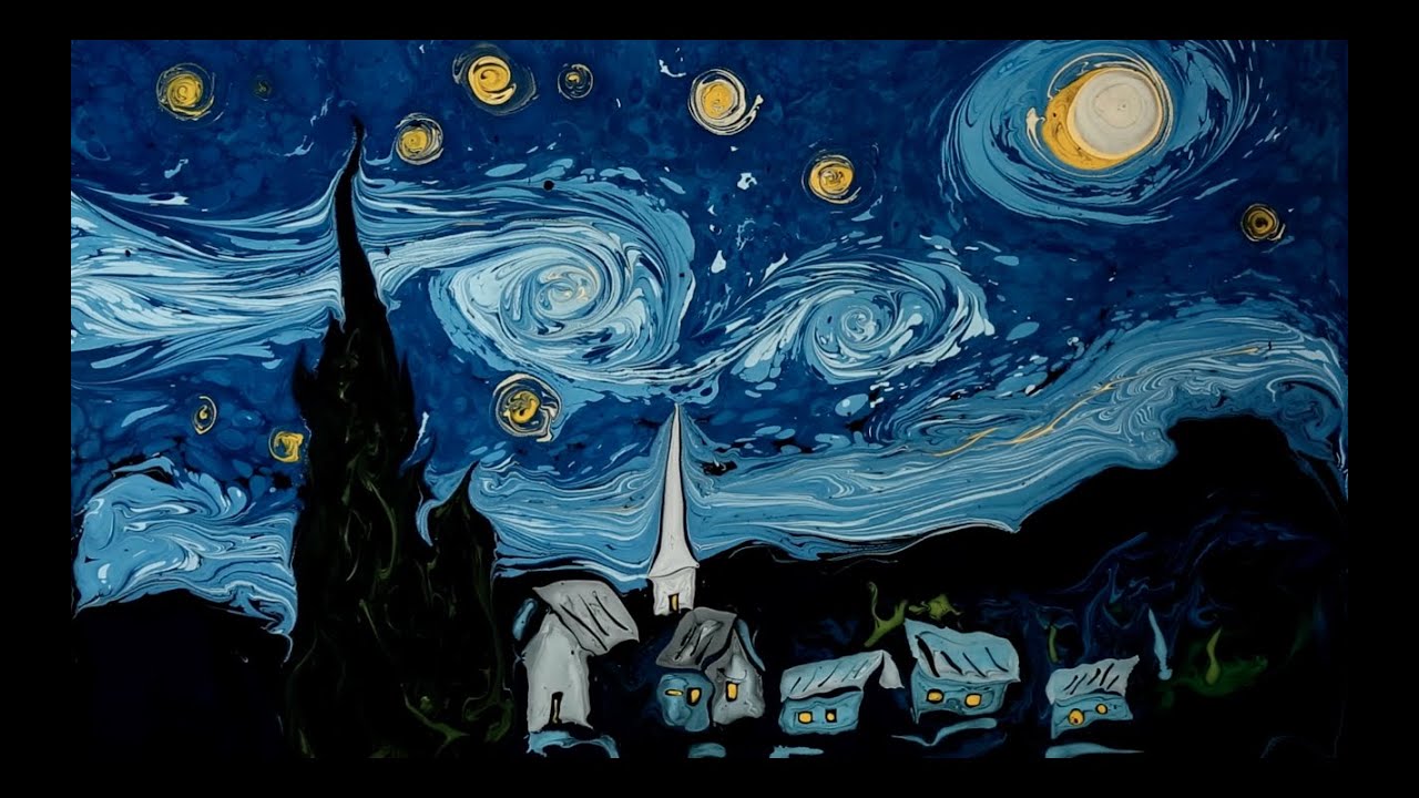 Van Gogh on Dark Water